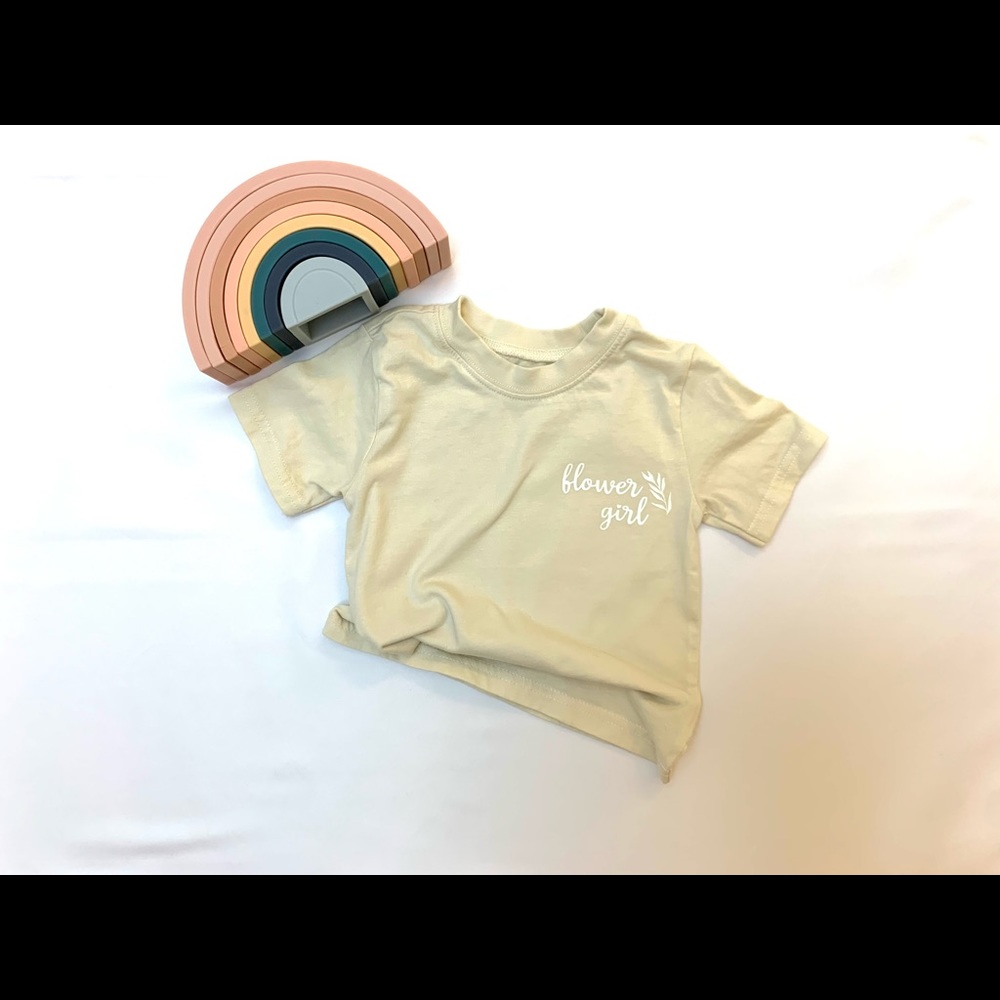 Flower Girl Toddler TShirt